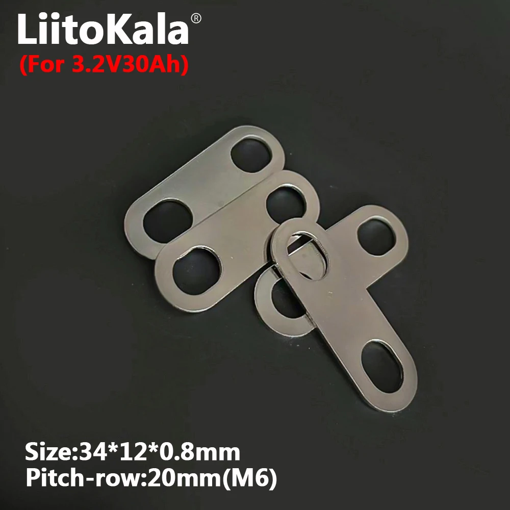 

Copper BusBars Connector for LiitoKala 3.2V 30Ah lifepo4 Battery Assemble for 36V E-Bike and Uninterrupted Power Supply 12V