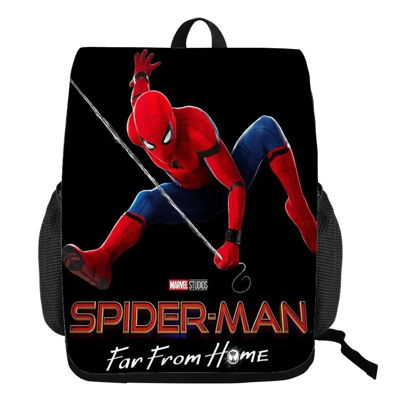 Marvel рюкзак Sac Dos Человек-паук рюкзак для мужчин Kpop школьные сумки для подростков мальчиков Plecak холст молния липучка рюкзак путешествия - Color: 6