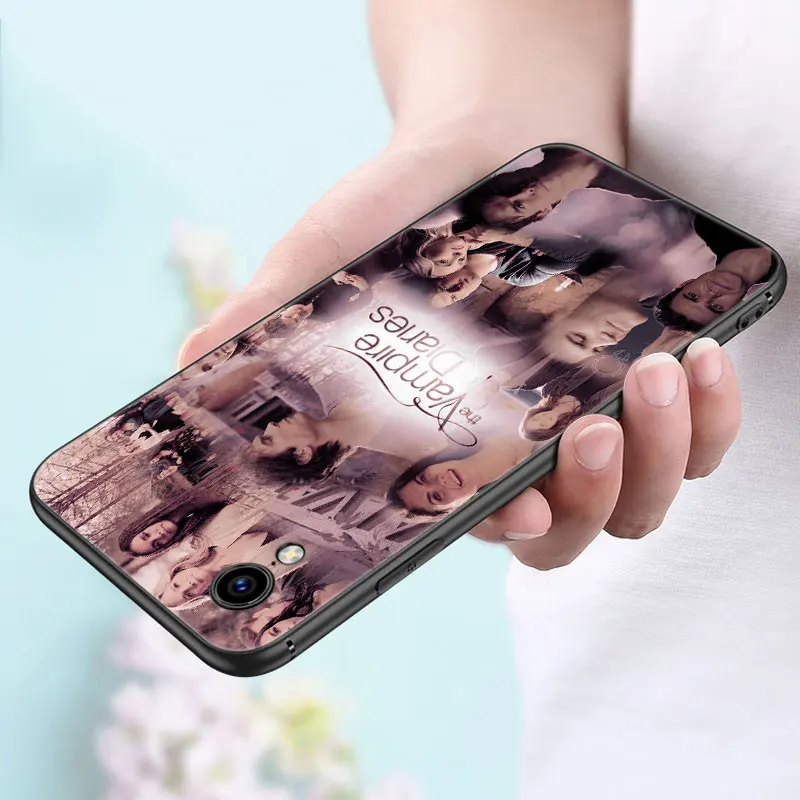 Чехол с дневниками вампира Стефаном Дэймоном для Apple iPhone 14 13 12 Mini 11 Pro Max 7 8 XR X XS Plus SE