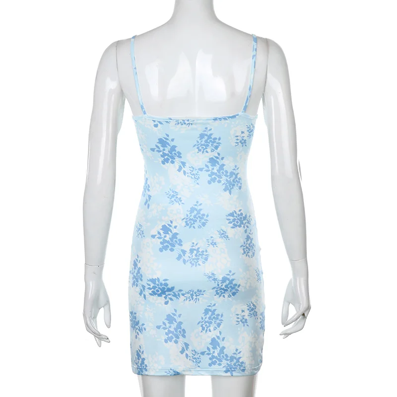 

Animal mini summer dress lace sexy skirt dress sleeveless dress strips