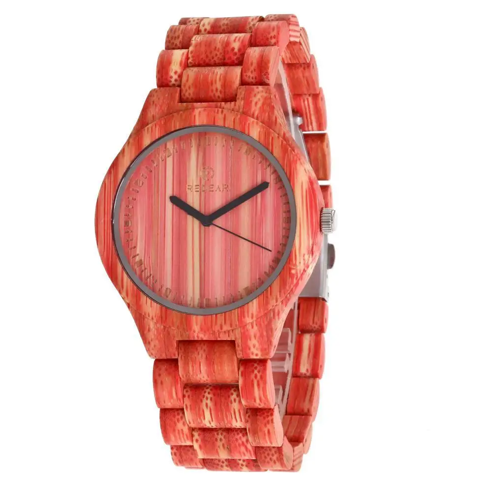 

Colorful bamboo watches fashion couple bamboo watches men's and women's watches