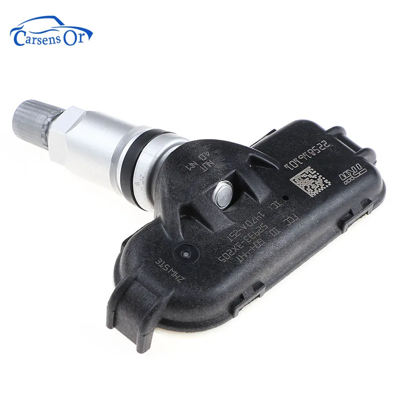 52933-3X205 1 piece 315MHZ TPMS Sensor Tire Pressure For 2014-2016 Hyundai Elantra Kia Rio Forte | Автомобили и мотоциклы