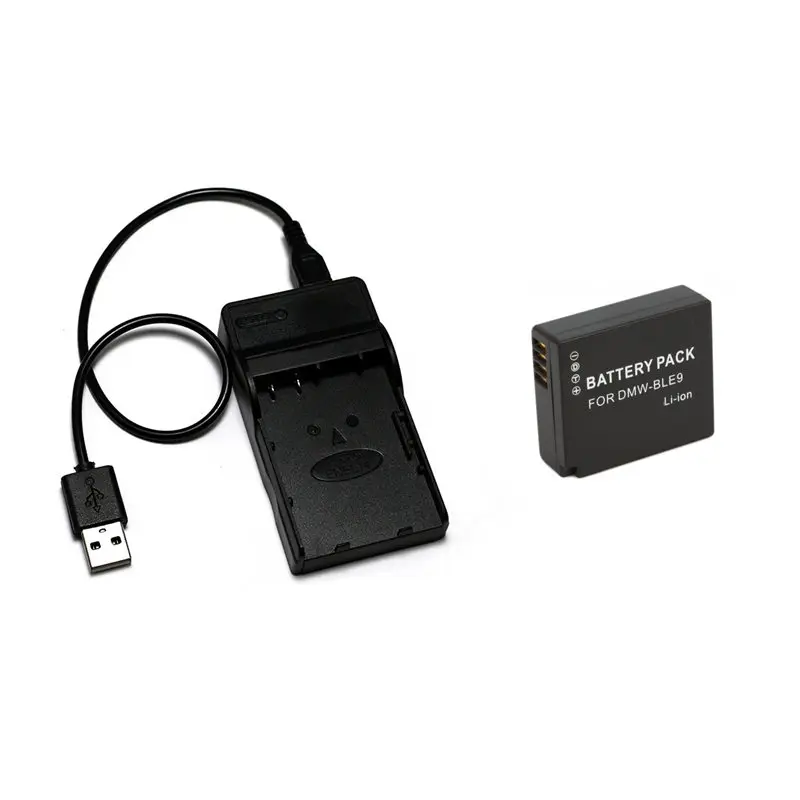 Φ BLE9E DMW BLE9 BLG10 BPDC15 аккумулятор + зарядное устройство для Panasonic Lumix BP DC15.|Цифровые