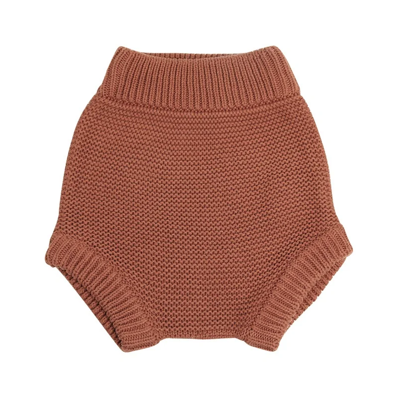 226 Brown Шорты для маленьких мальчиков и девочек, спортивные костюмы, шорты pp, г., осенние модные хлопковые трикотажные шаровары с высокой талией для маленьких девочек, детские шорты - Цвет: 226 Brown