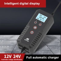 marshell motorcycle car battery charger 12v24v full automatic 10a battery charger pulse repair charger for sla agm battery