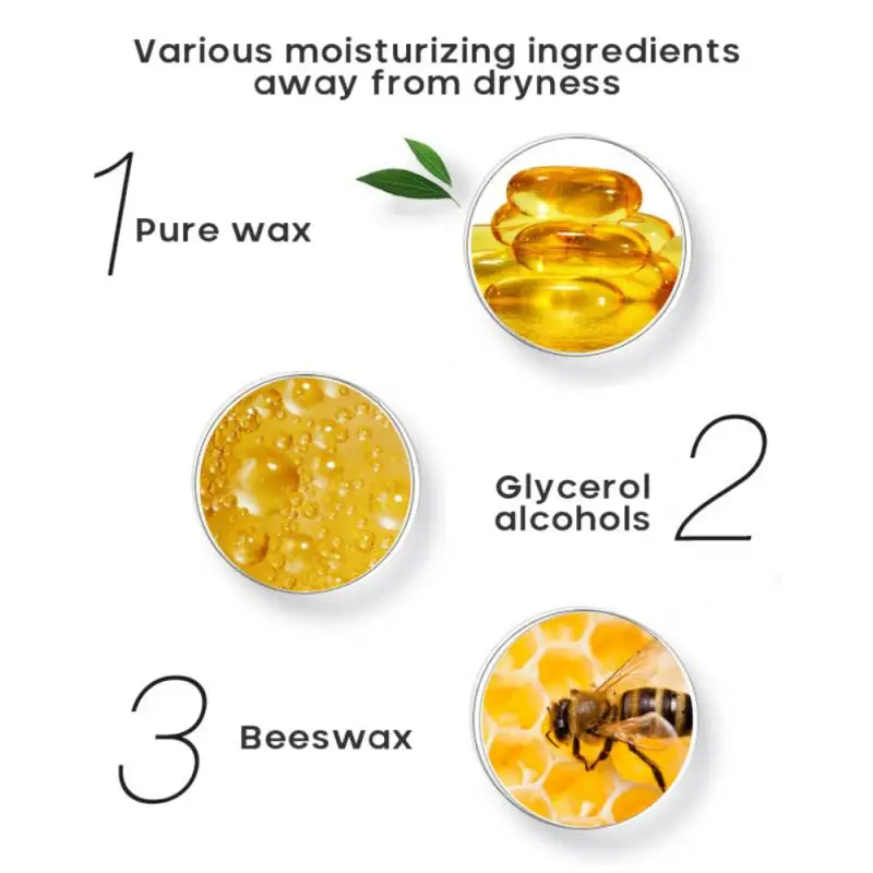 

Moisture Lip Balm Long-lasting Fruits Flavor Honey Moisturizing Hyaluronic Lipsticks Anti Aging Dead Lip Make Up Cosmetics TSLM1