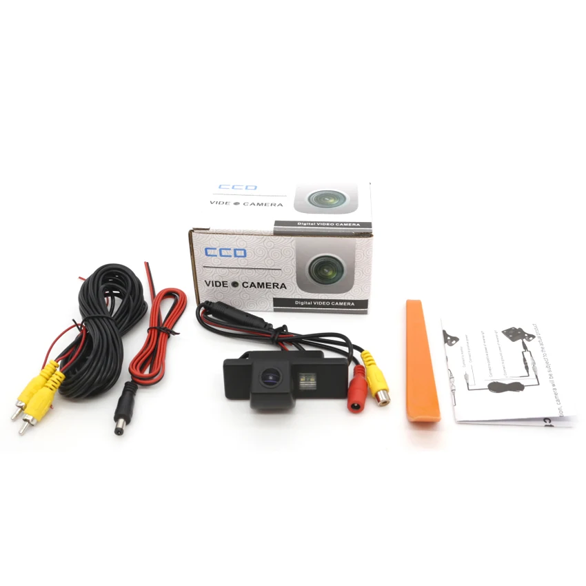 Камера заднего вида для Nissan X-Trail T31 Peugeot 307 CCD Full HD Night Vision Waterproof reversing high quality RCA on.