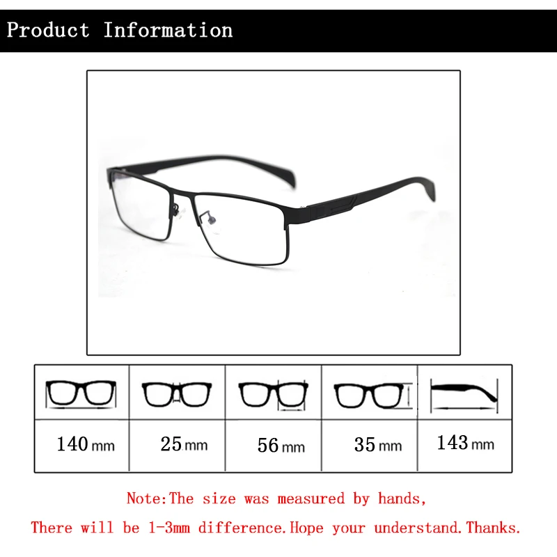 Новый Для мужчин чтения линза увеличительная мода высокого класса Бизнес очки