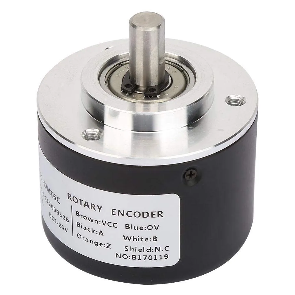 

E6C2-CWZ6C 1000P/R Rotary Encoder Rotary Incremental Encoder Lead Alloy Aluminum 38 Mm 6,000 Rpm Easy Installation