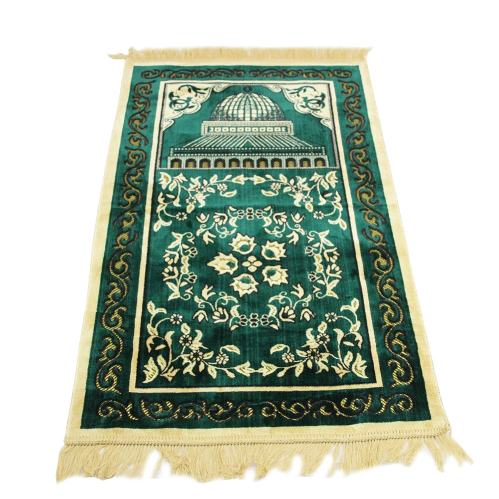 Утолщенный мусульманский Молитвенный Ковер Противоскользящий коврик для