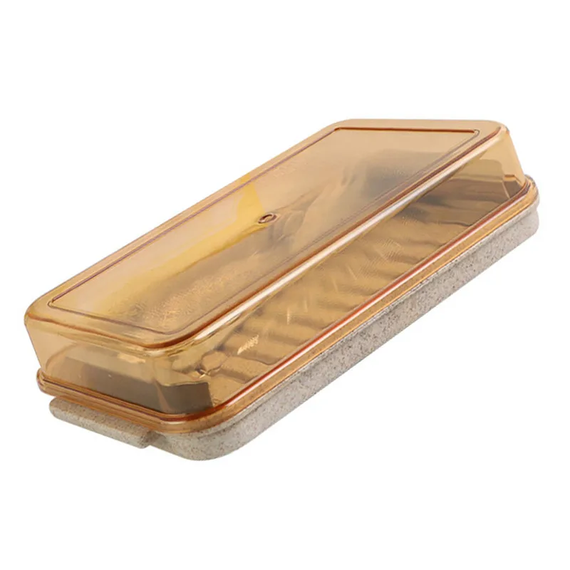 VOGVIGO Butter Cutter Container Iron Plate Tableware Cheese Fresh Box for Cutting and Storage | Дом и сад