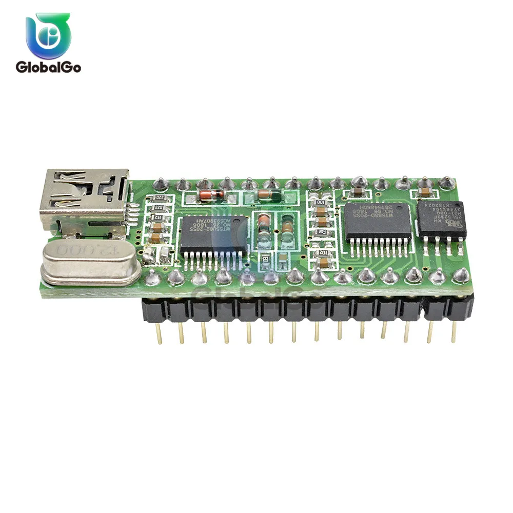 Плата голосового управления WT588D-U-32M 5 в 28pin Mini USB интерфейс модуль звуком 32 м DC 2 8 В