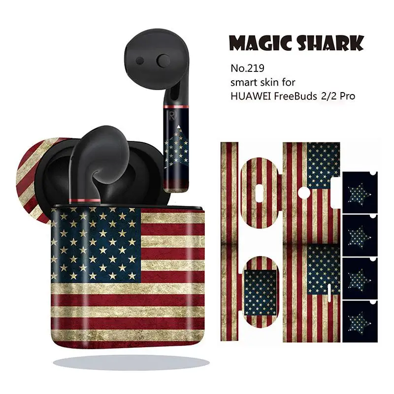 Новинка 100% чехол-наклейка с принтом в виде черепа орла флага США защитный чехол