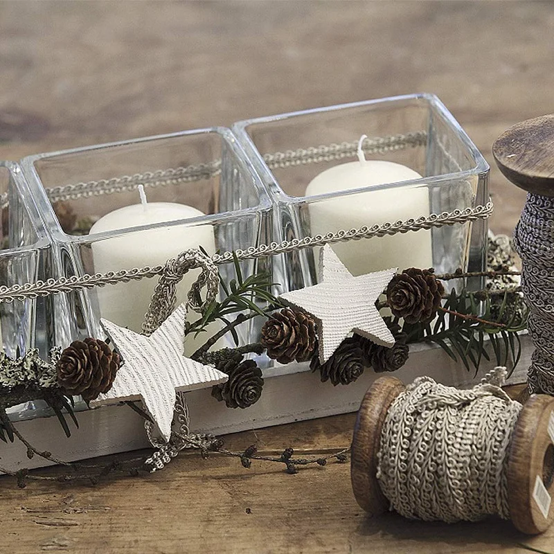 200 штук в деревенском стиле на День Благодарения мини коричневые сосновые шишки