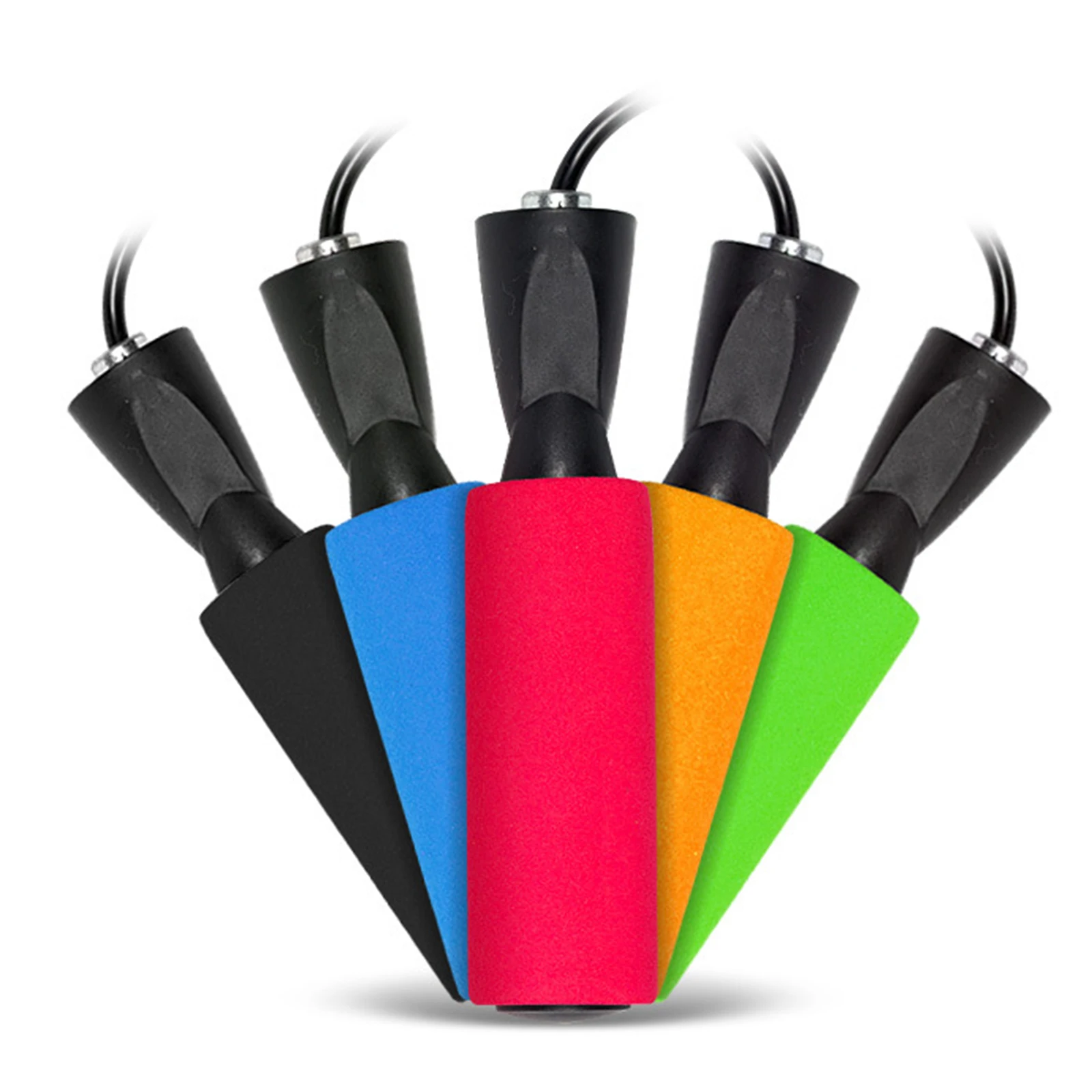 

Fitness Equipment Portable Wear-Resistant Weight Loss PVC Jump Rope Bearing Rope Skipping Sports Accessory for Aerobic Training