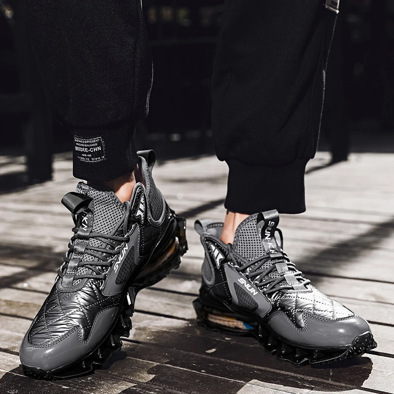 

2021 New Fashion Men Casual Lightweight Shoes High Quality Cushioning Comfortable Sports Flying Woven Sneakers Chaussure Homme