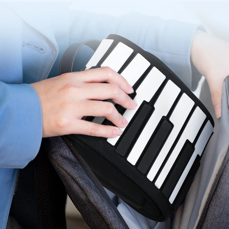 Folding Hand Rolled Piano Music Keyboard Portable 88 Key Dormitory Children Piano Practice Beginners Sintetizador Entertainment