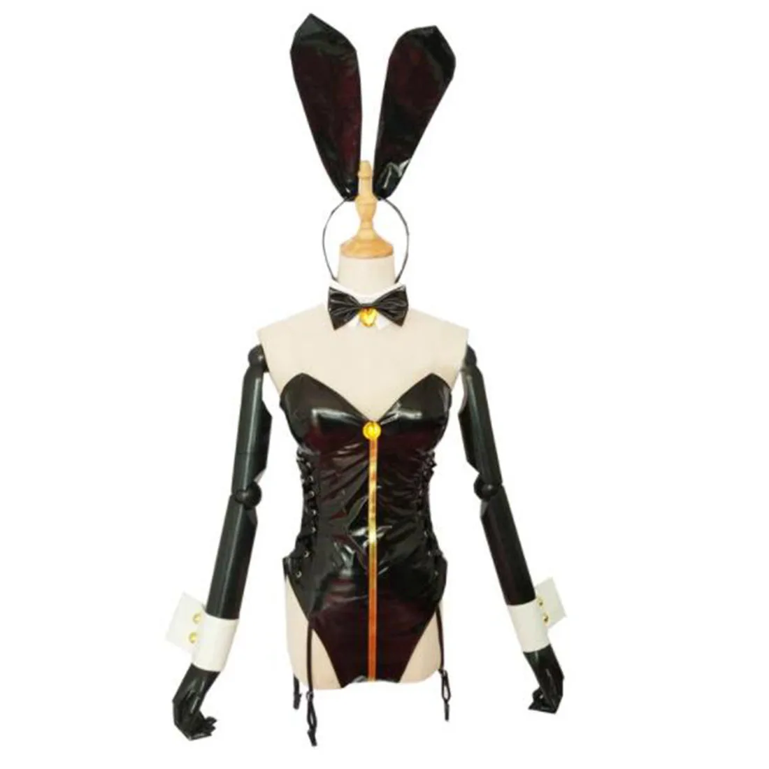 Костюм для косплея Банни эдн черный пикантный костюм вечеринки| |