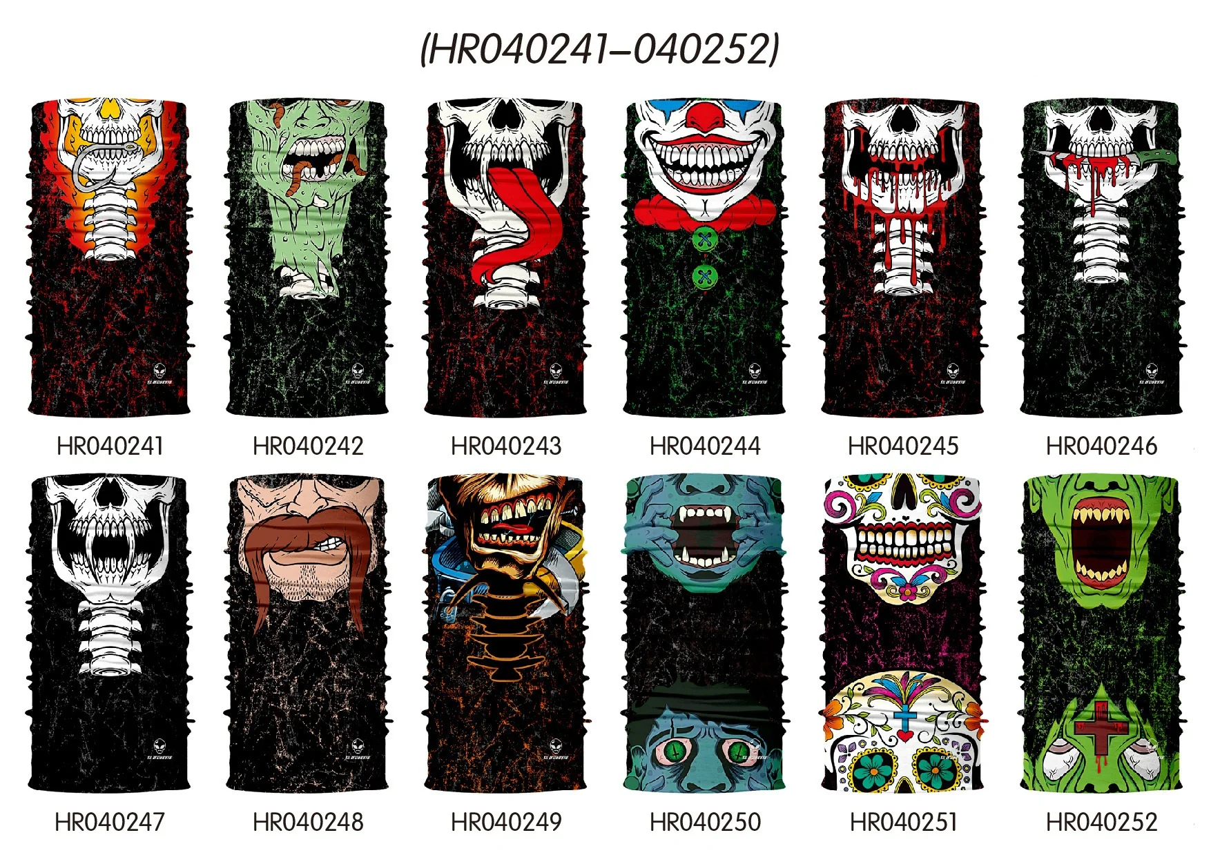 3D бесшовные Шарфы Череп Джокер маска клоуна шеи теплые гетры шарф лицо Хэллоуин