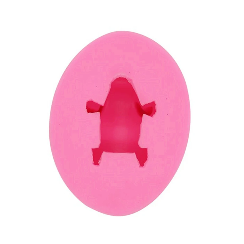 5 шт./лот Лидер продаж ручной пресс-формы свинок животных мыло силиконовая форма
