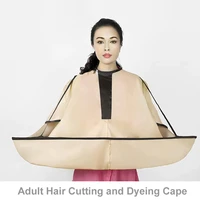 adult self haircut cape cloth waterproof hair cutting cloak umbrella capes hairdresser apron salon barber hairdressing gown tool