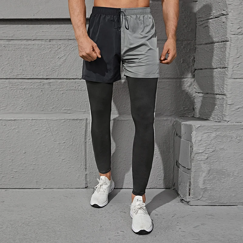 

Men Joggers Running Track Pants Basketball Gym Jogging Workout Training Fitness Skinny Male Tight Sport Joger