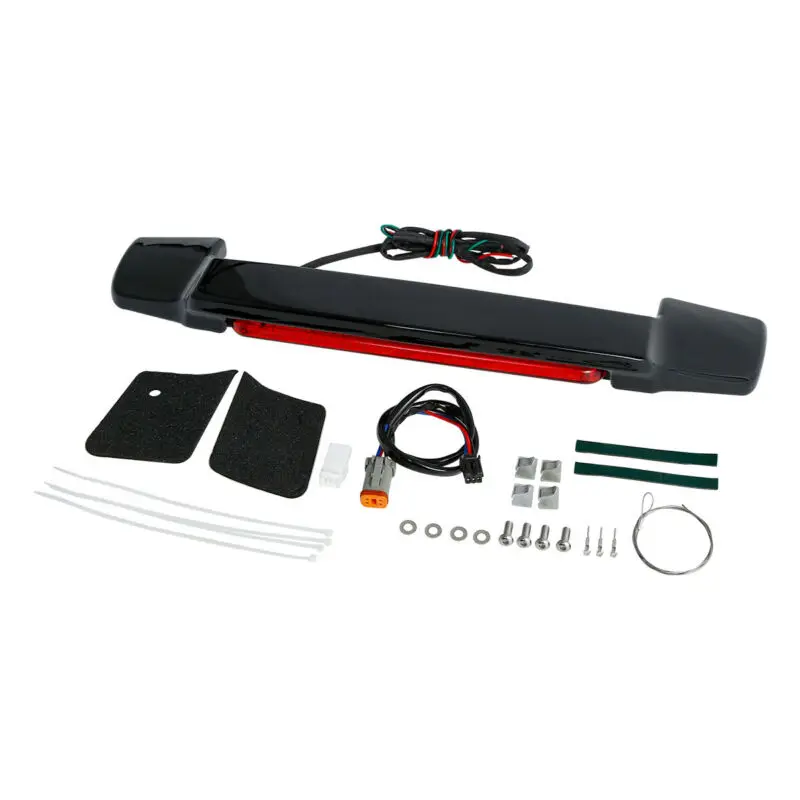 Мотоцикл светодиодный задний багажник спойлер на фонарь для Харли Тур Пак Touring King