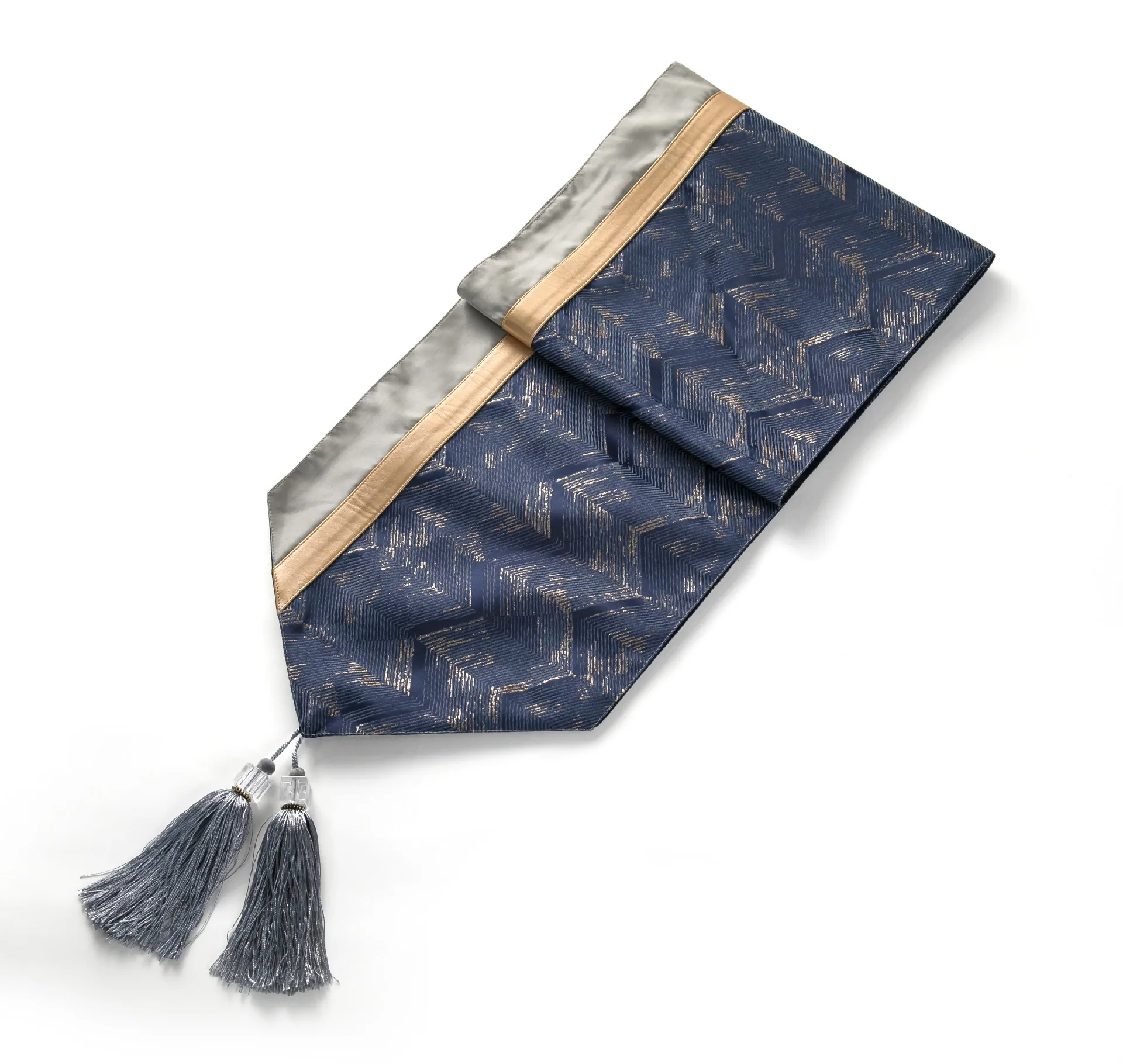 Высококачественный сатиновый жаккардовый стол с флагом модель для комнаты ТВ