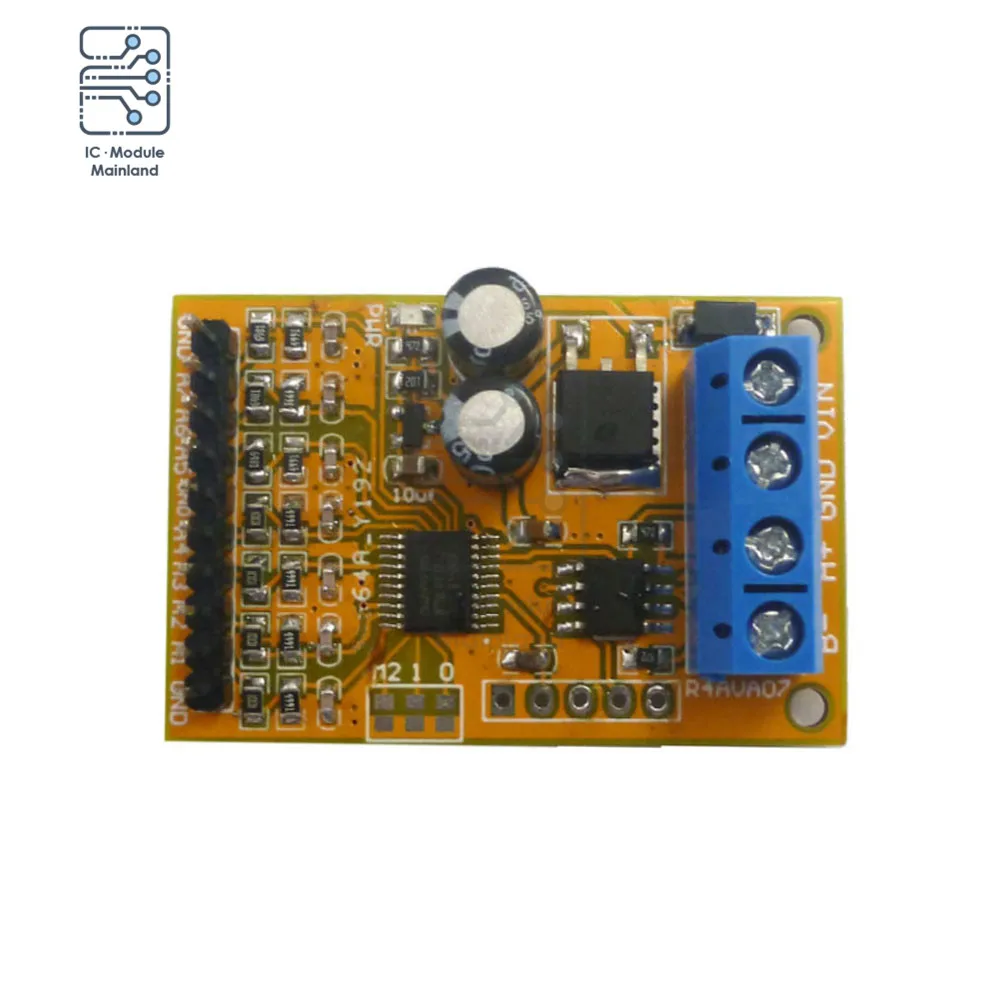 Модуль аналогового коллектора напряжения R4AVA07 Modbus RTU 7-канальный RS485 ADC 03 06