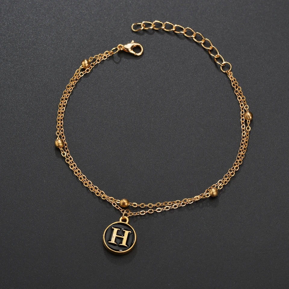 Модный Оригинальный регулируемый браслет с надписью для женщин шармы серебряный