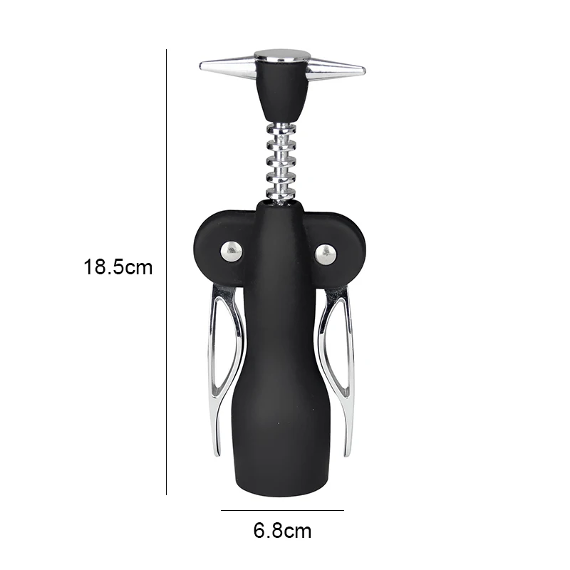 

Hot Zinc Alloy Portable Red Wine Opener Wing Type Metal Sommeliers Wine Corkscrew Bottle Openers Corkscrews Wine Cork Remover