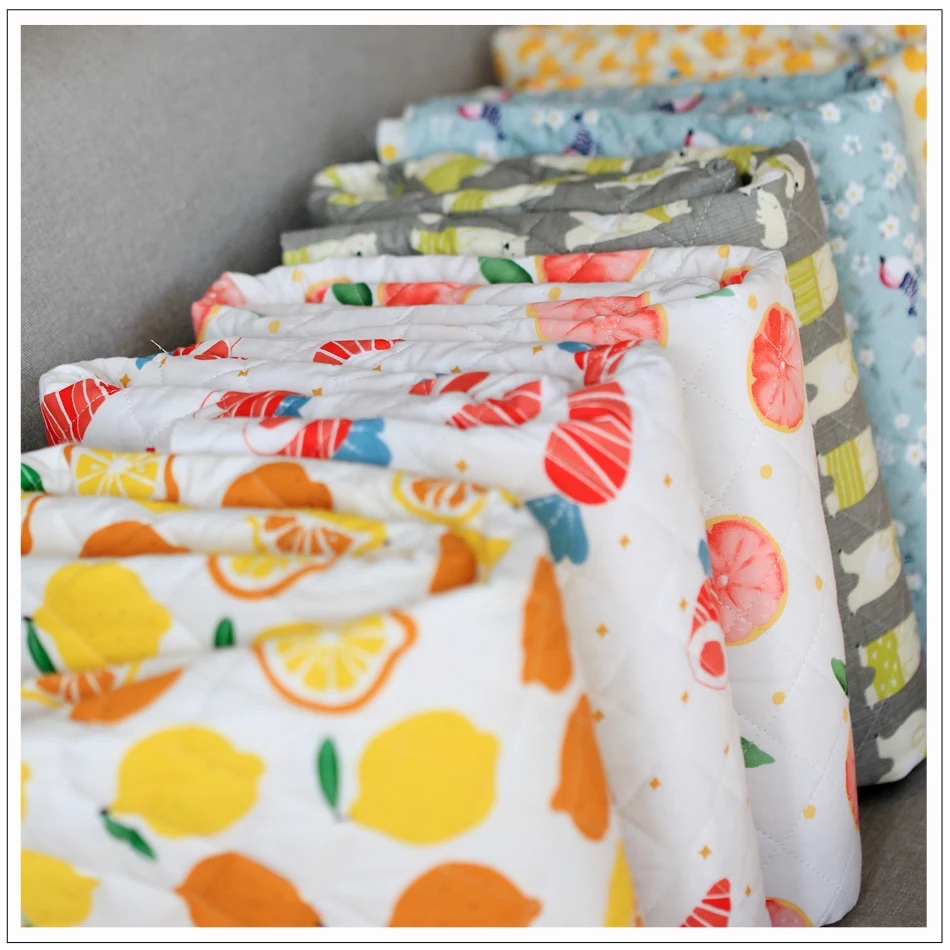 Dailylike хлопчатобумажные стеганые ткани 100% хлопок для шитья занавески скатерть