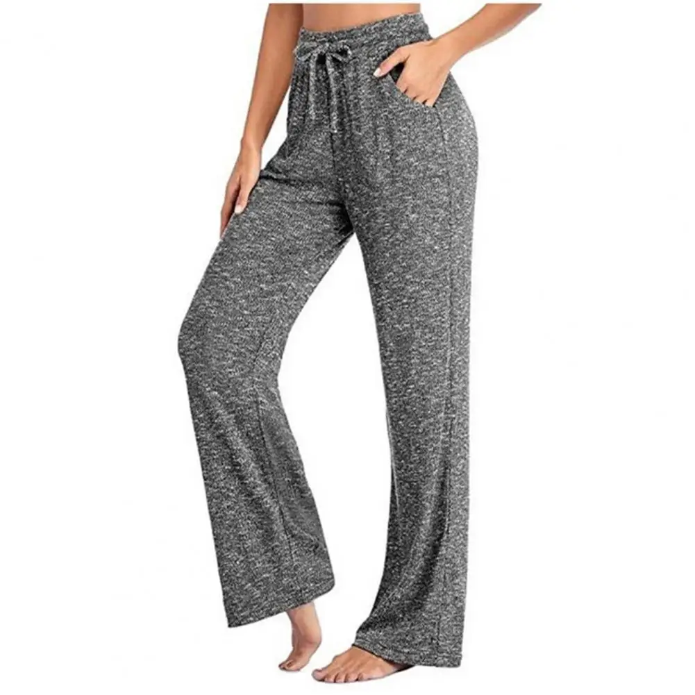 

Fashion Women Workout Out Leggings Sports Trousers Jogger Fitness Pants Wide Leg Pants Athletic Gym Running Exercie Trousers