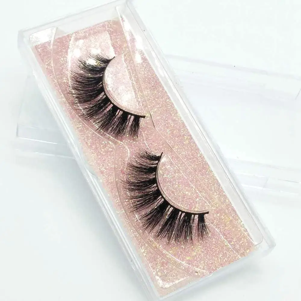 22mm 3d mink lashessupply luxury hot sale short thick wholesale private label accepted volume 3d mink eyelashes D006