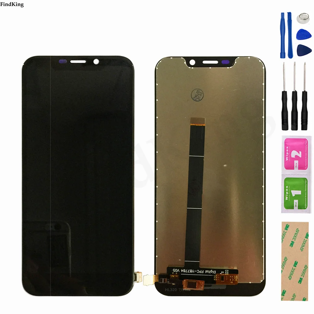 

5,5 дюймов новый испытания ЖК-дисплей Дисплей Для Doogee X70 ЖК-дисплей Дисплей сенсорный Экран планшета Панель датчик экрана в сборе Замена