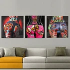 Поп-граффити Сексуальная задница Художественная Картина на холсте красочные постеры и принты настенные художественные картины для гостиной спальни
