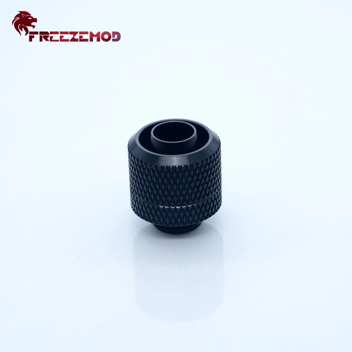 FREEZEMOD латунная водяная арматура для систем охлаждения G1/4 ''внешняя резьба для 10X16 мм ПВХ мягкая трубка компьютерное водяное охлаждение. HRGKN-B38H