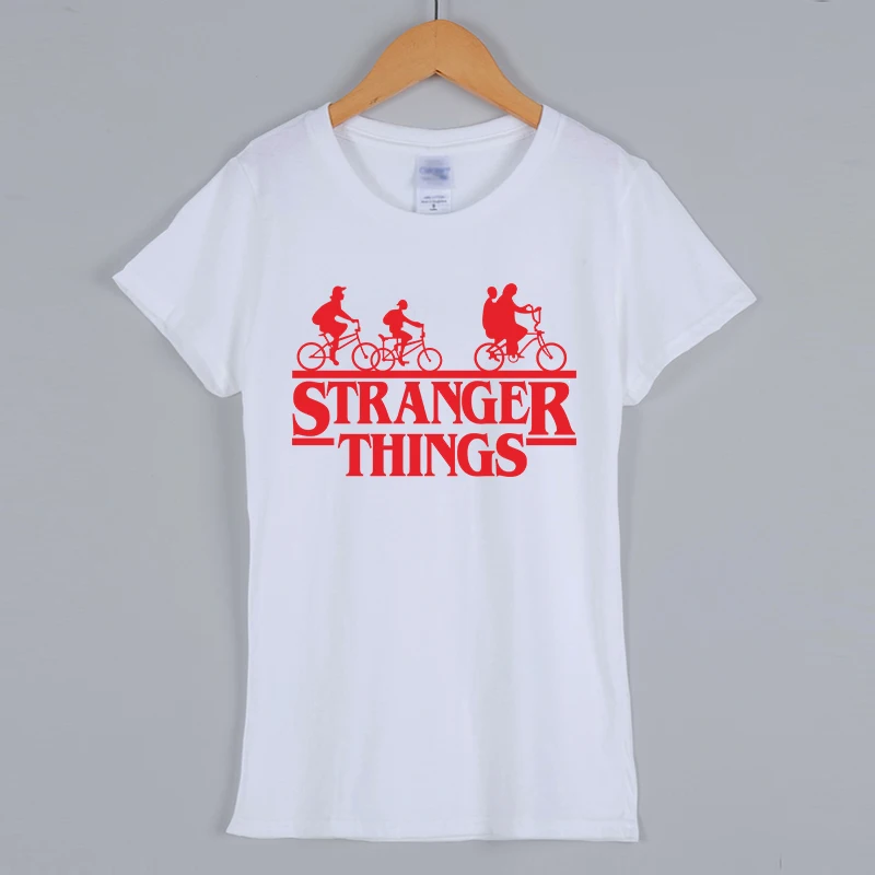 

Stranger Things Design T Shirt Women Cotton Casual Short Sleeve Tops Looking for The Upside Down T-Shirt Girl Tee Streetwear