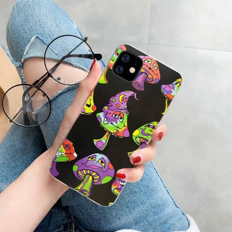 CUTEWANAN кактус и грибы элегантный пользовательский фото мягкий чехол для телефона