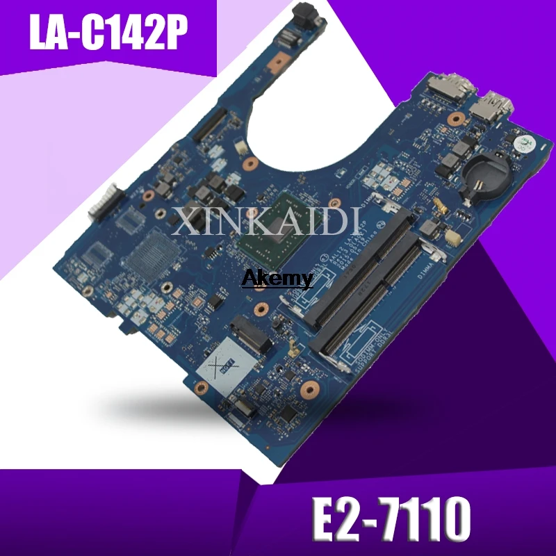 CN-0Y7P00 0Y7P00 Y7P00 AAL12 LA-C142P Вт E2-7110 процессор для Dell Inspiron 5455 5555 ноутбук материнская плата