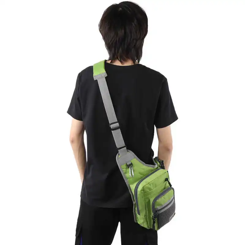 Сумка для рыболовных приманок нагрудная сумка из ткани Оксфорд катушки удочки и