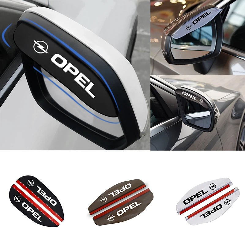 2 шт./лот универсальные ПВХ автомобильные дождевики для зеркала заднего вида