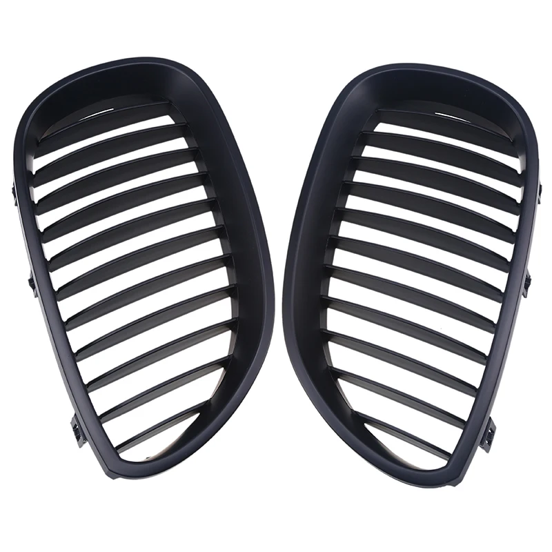 Posbay Высокое качество ABS Matte черная Автомобильная Передняя вытяжка гриль решетка