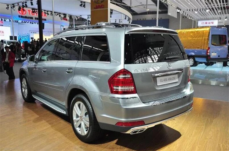 Подножки для Mercedes Benz GL X164 GL450 GL550 2006-2011 боковые ступенчатые педали автомобильные