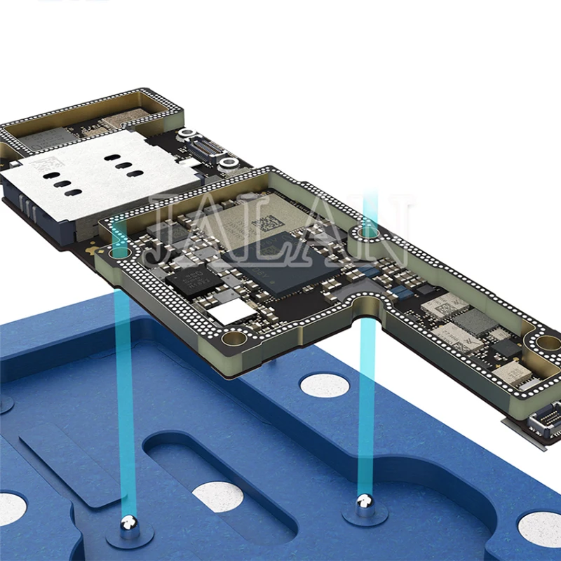 Материнская плата QianLi средний слой оловянная посадочная платформа для X XS max 11 11Pro