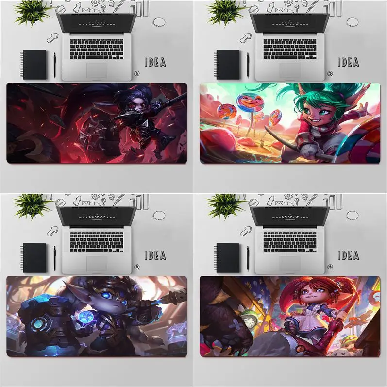 

FHNBLJ High Quality league of legends Poppy Office Mice Gamer Soft Mouse Pad Free Shipping Large Mouse Pad Keyboards Mat