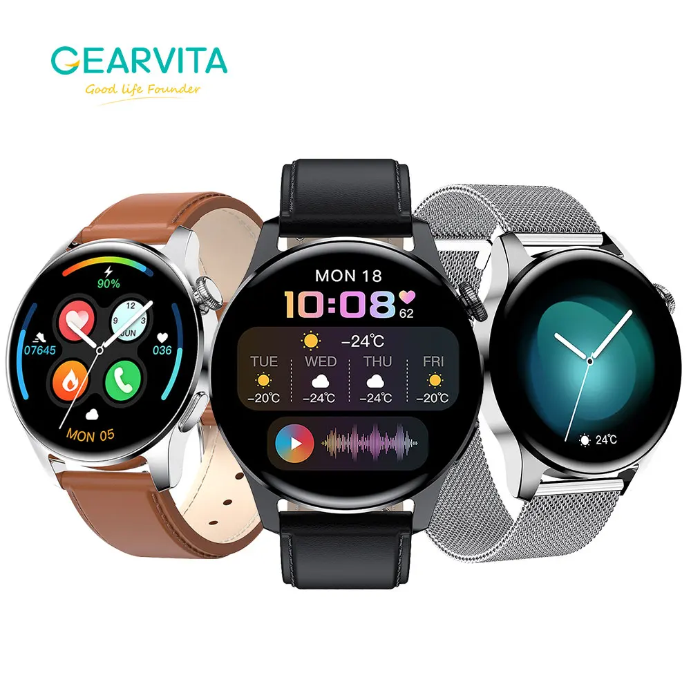 Смарт часы GEARVITA 3 с пульсометром и поддержкой IP67|Смарт-часы| |