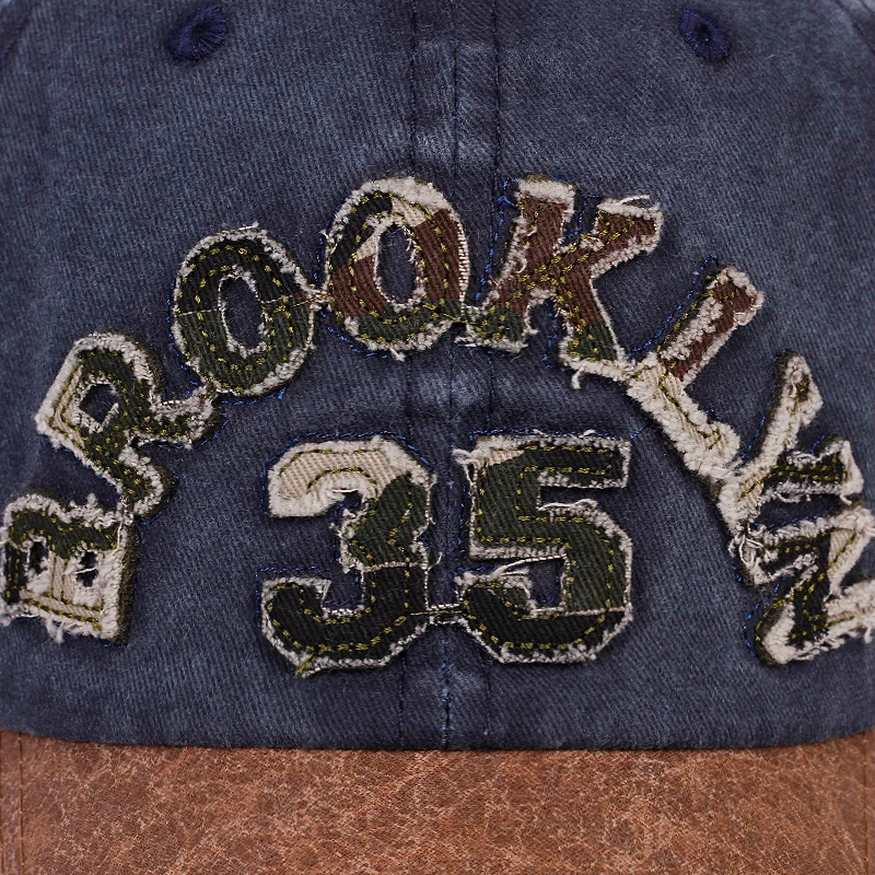 Бейсболка Мужская хлопковая в стиле хип-хоп с вышивкой бейсболка шляпа кепка |