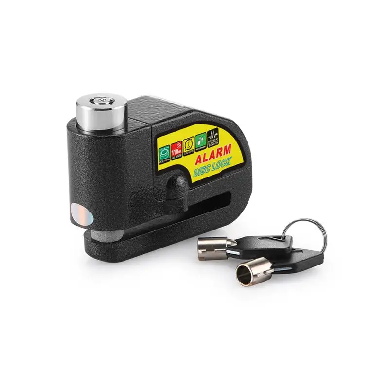 Блокировка сигнализации для мотоциклов велосипедов скутеров 110 дБ|Защита от