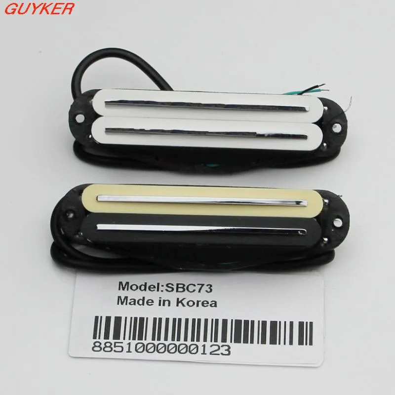 Новинка двухрельсовый гитарный пикап micro ARTEC ST керамический белый или зебра |